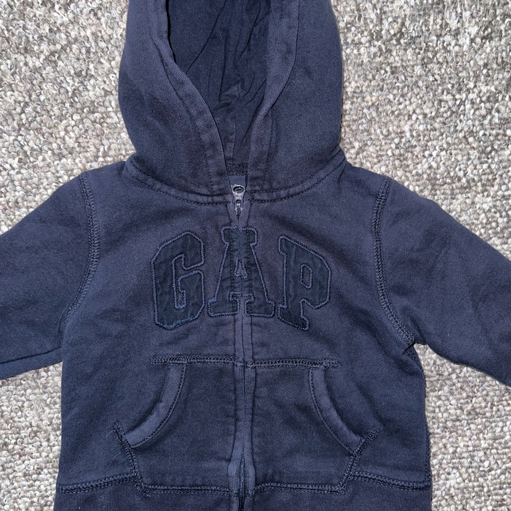 Baby Gap Navy Blue Hoodie size 12-18 months